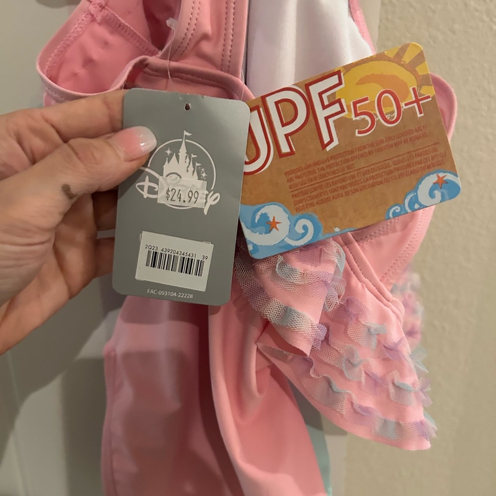 Disney's Frozen Elsa Girl's Swimsuit - Picture 2 of 4